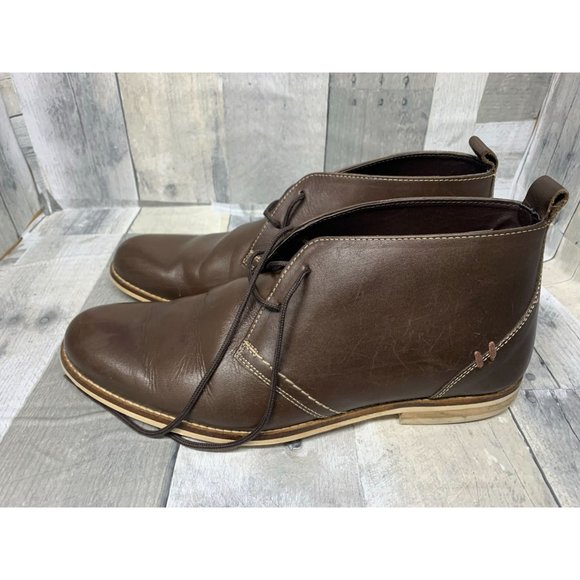 MICHAEL SHANNON MACIE BROWN MENS BOOT size 9.5 - Picture 3 of 6